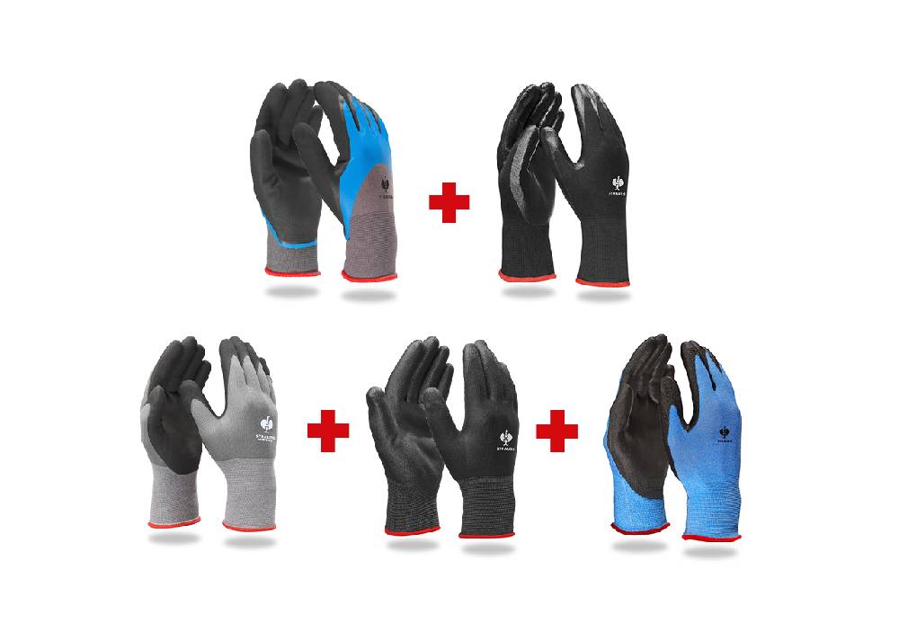 Strauss Handschuh-Profi-Set KFZ II