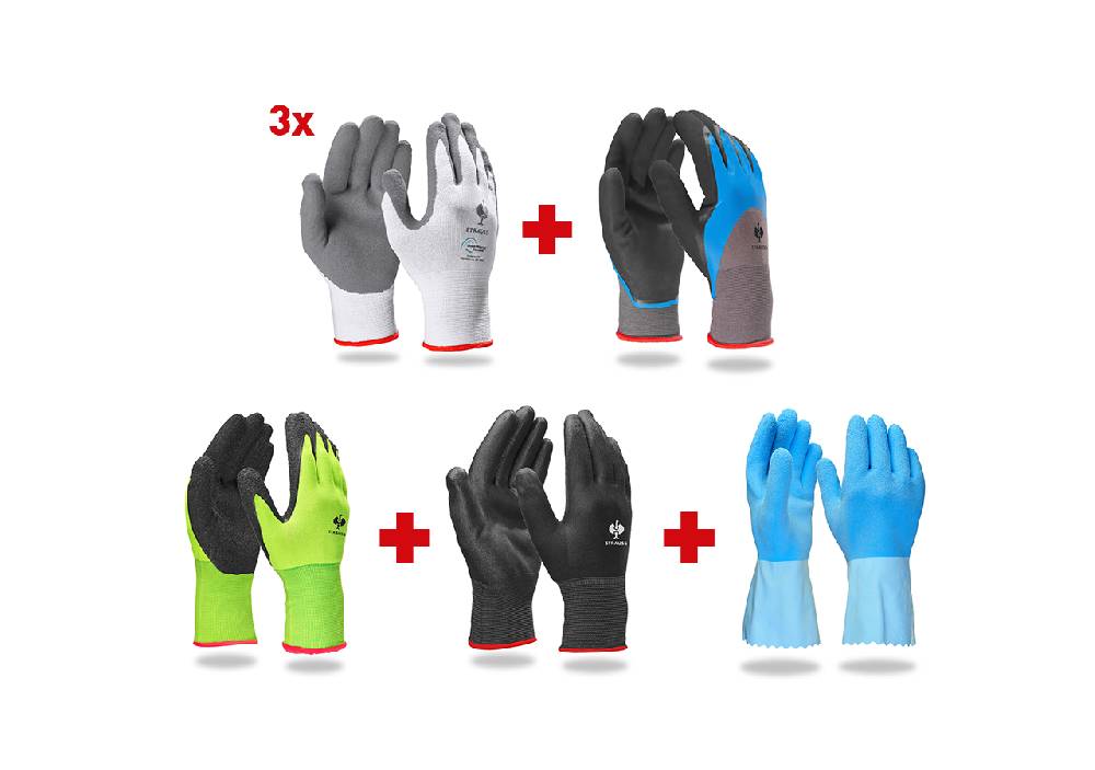 Strauss Handschuh-Profi-Set Sanitär II