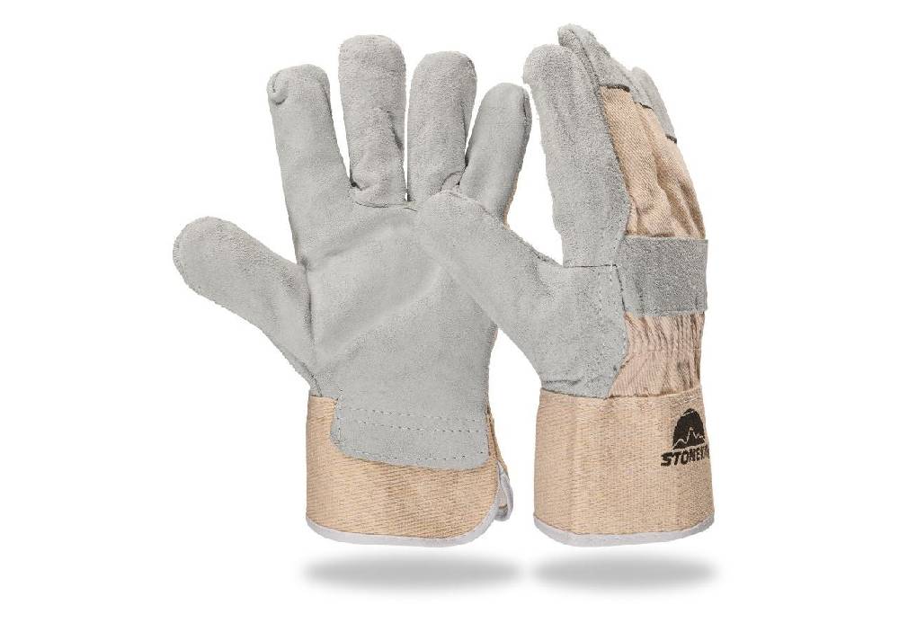 Strauss Kernspaltleder-Handschuhe