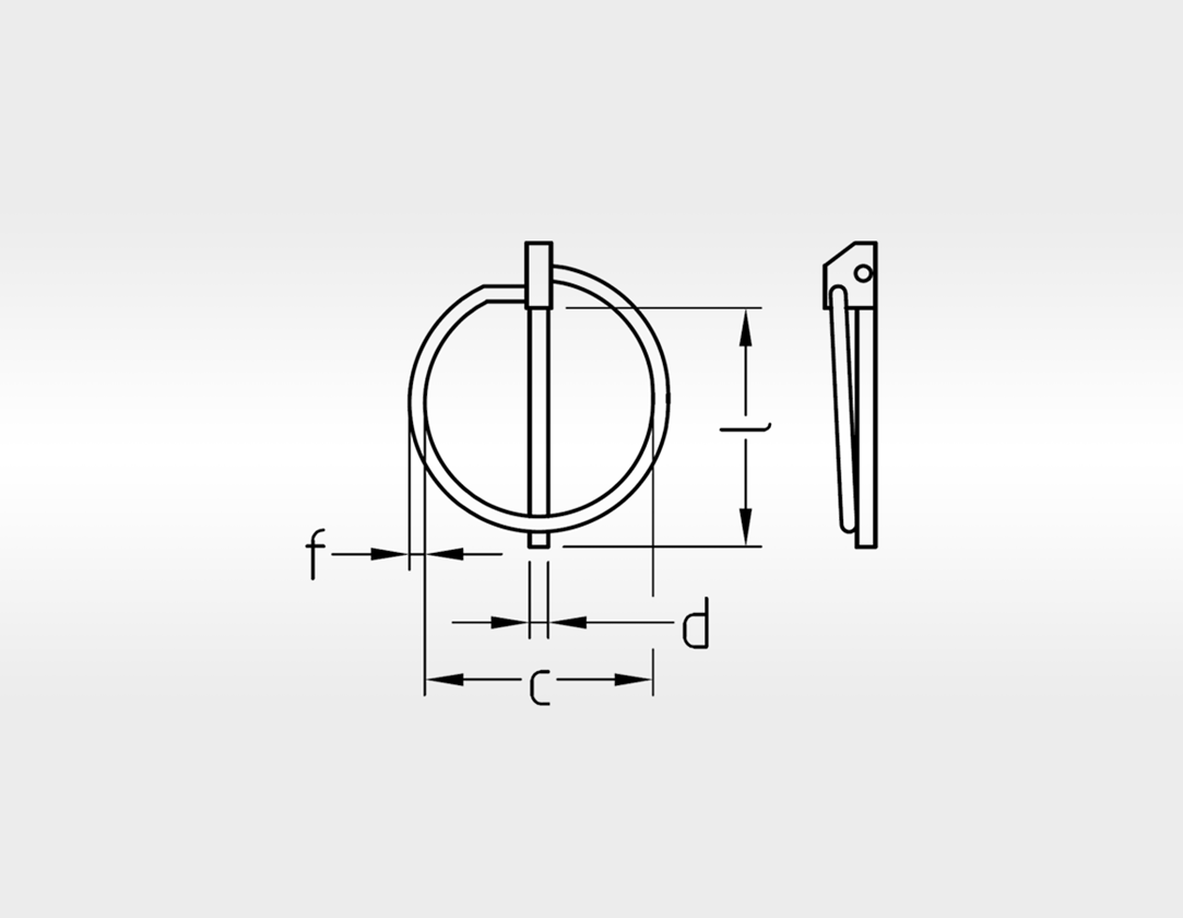 Strauss Klappsplinte