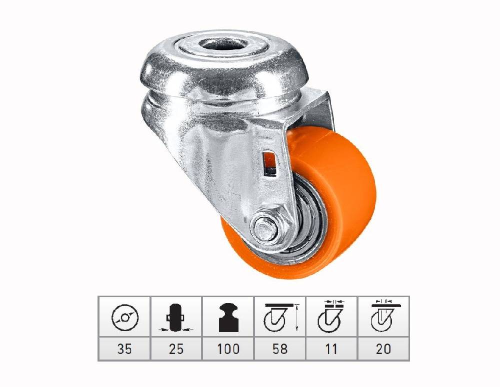 Strauss Kompaktrollen Mit Rückenloch