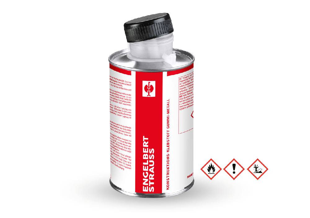 Strauss Konstruktionsklebstoff, Gummi-Metall
