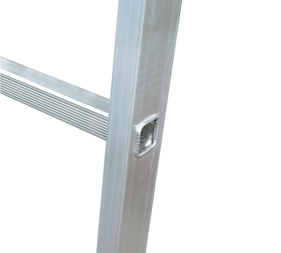 Strauss KRAUSE Alu-Sprossen-Anlegeleiter