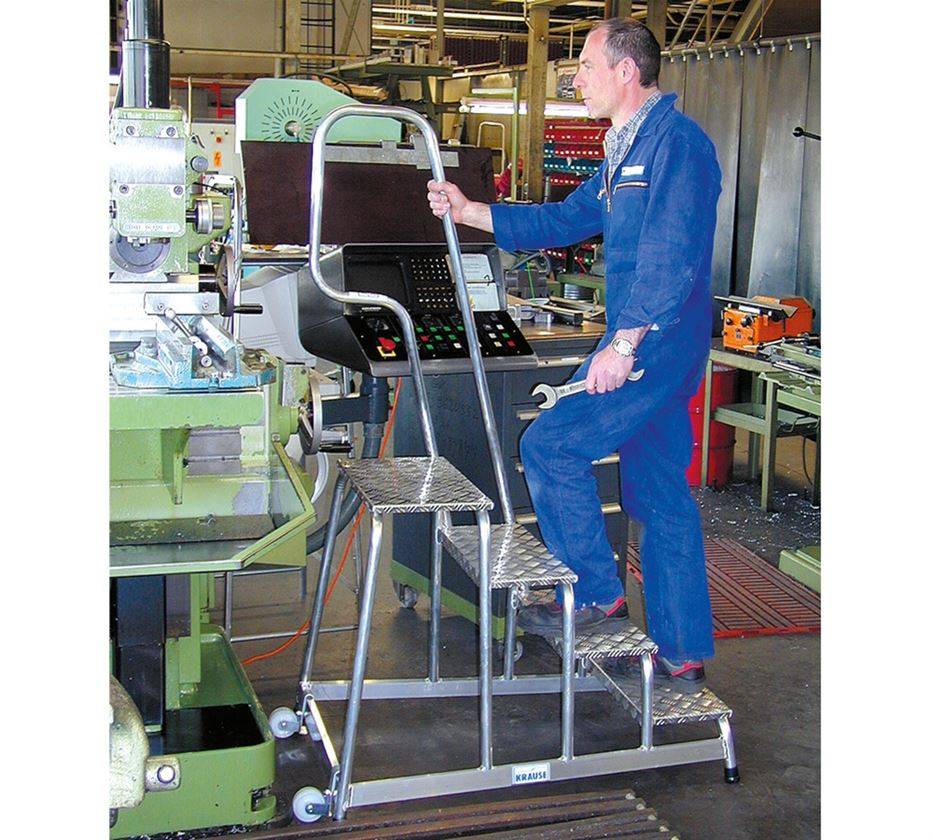 Strauss KRAUSE Mobiler Montagetritt (Alu)