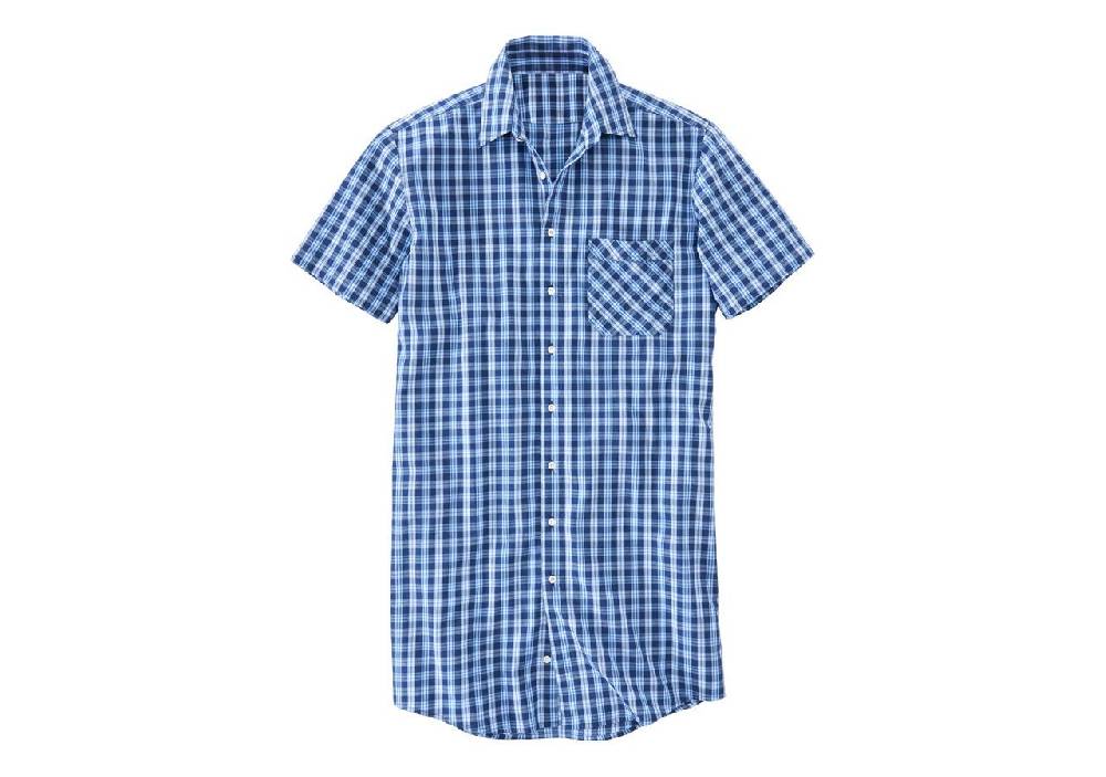 Strauss Kurzarm-Hemd Lübeck, extra lang