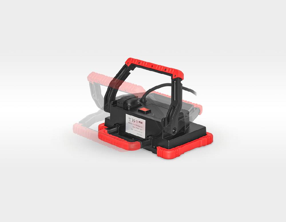 Strauss LED-Bau-Arbeitsstrahler mit Steckdose