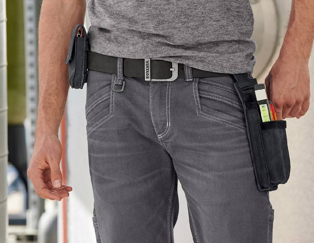 Strauss Leder-Gürtel e.s.vintage