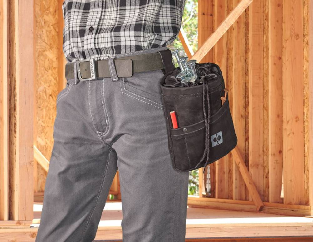 Strauss Leder-Nageltasche XL e.s.vintage