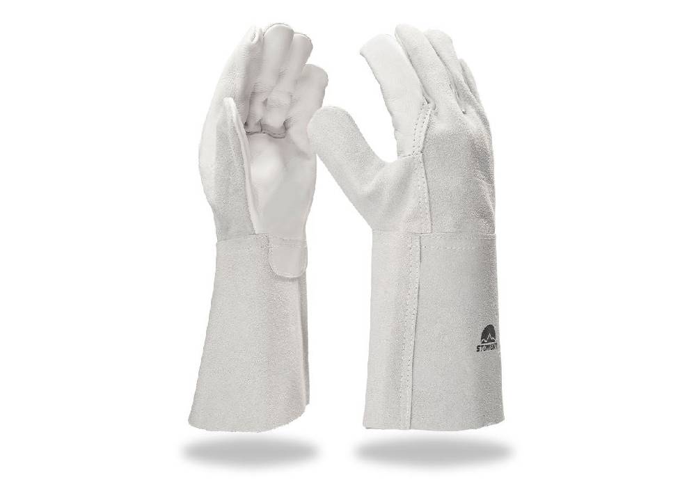 Strauss Leder-Schweißerhandschuhe, lang
