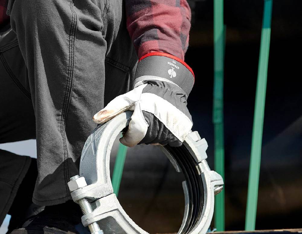 Strauss Narbenleder-Winterhandschuhe Yukon