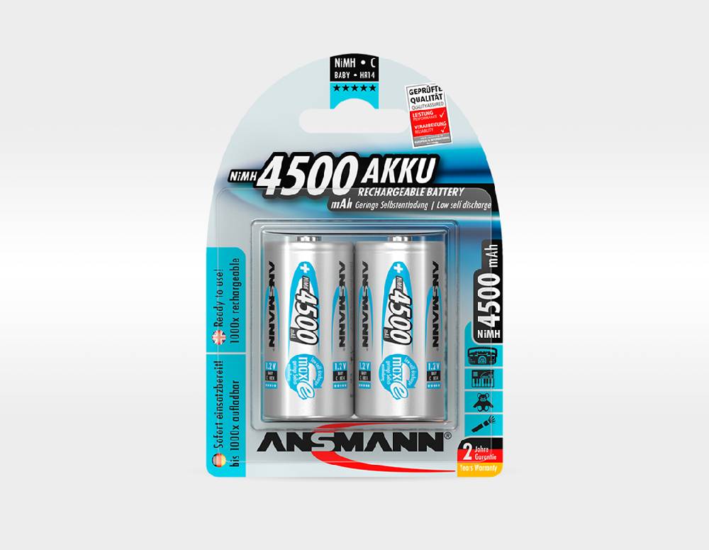 Strauss NiMH Baby C Akkubatterie