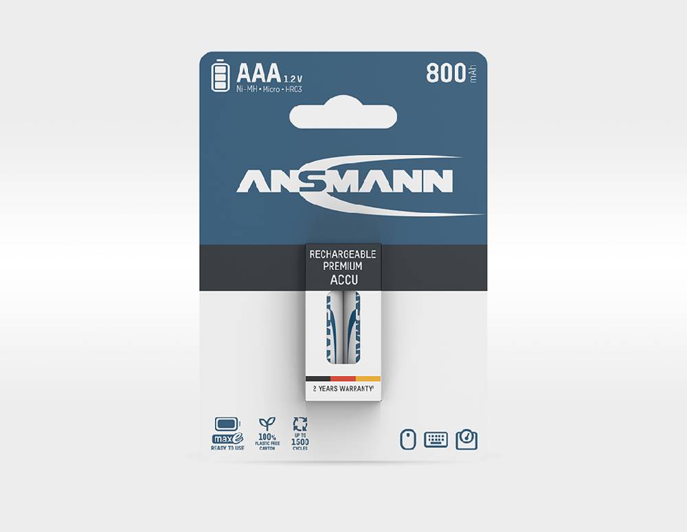 Strauss NiMH Micro AAA Akkubatterie