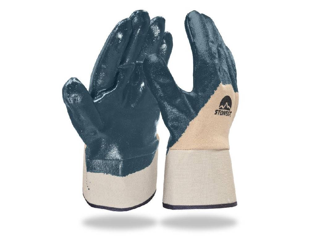 Strauss Nitril-Handschuhe Lith, Stulpe, 12er Pack