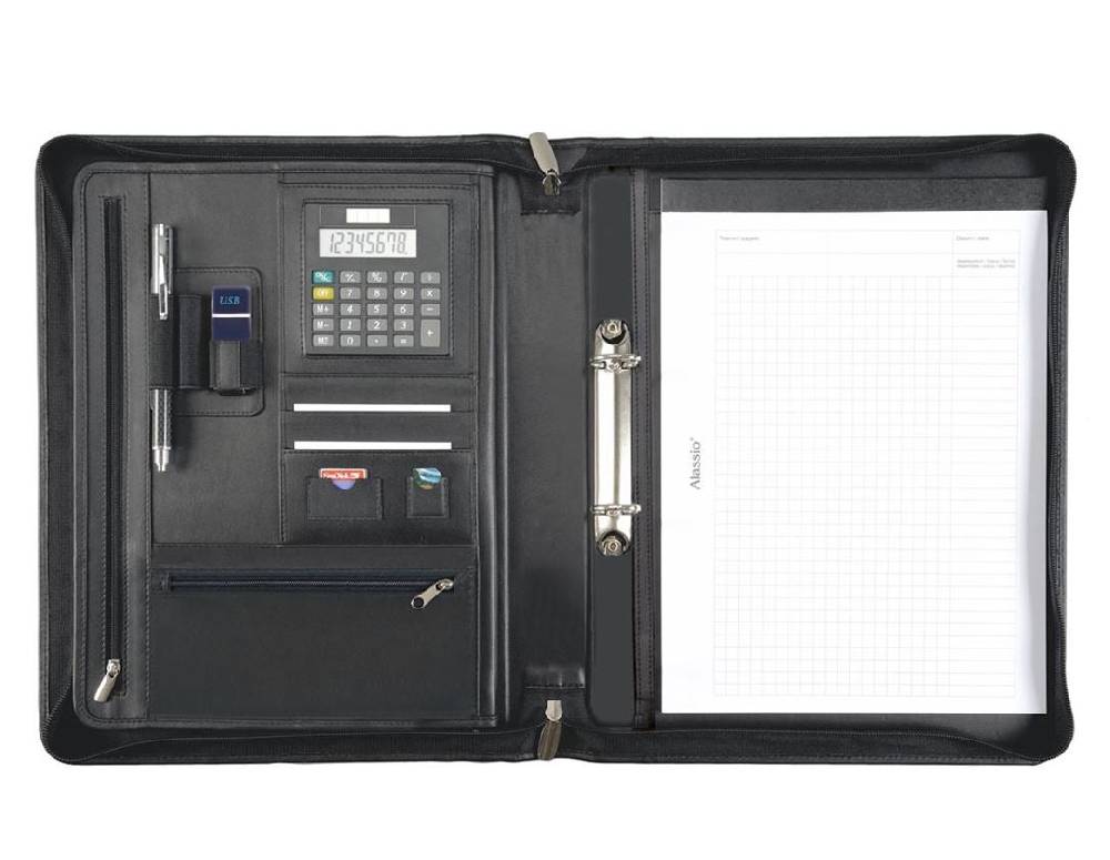 Strauss Ringbuchmappe Nappaleder