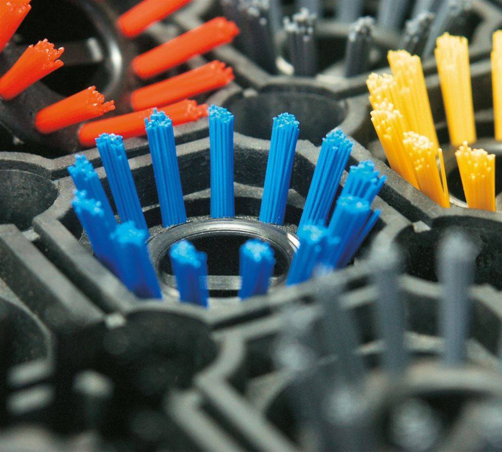 Strauss Rundbürsten Für Ringgummi-Matte, 10er Pack