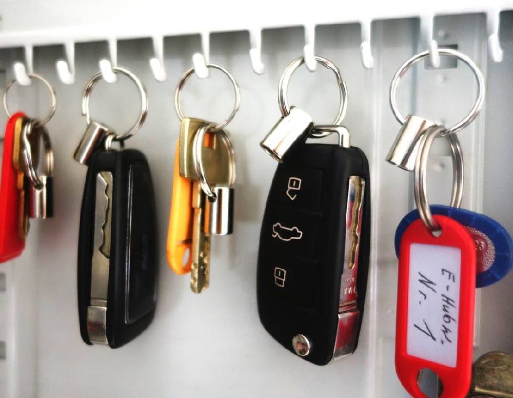 Strauss Schlüsselhalter mit Kupplung