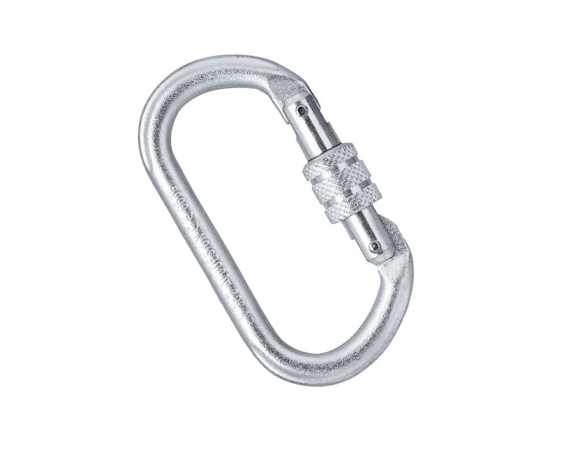 Strauss Schraubkarabiner Oval L