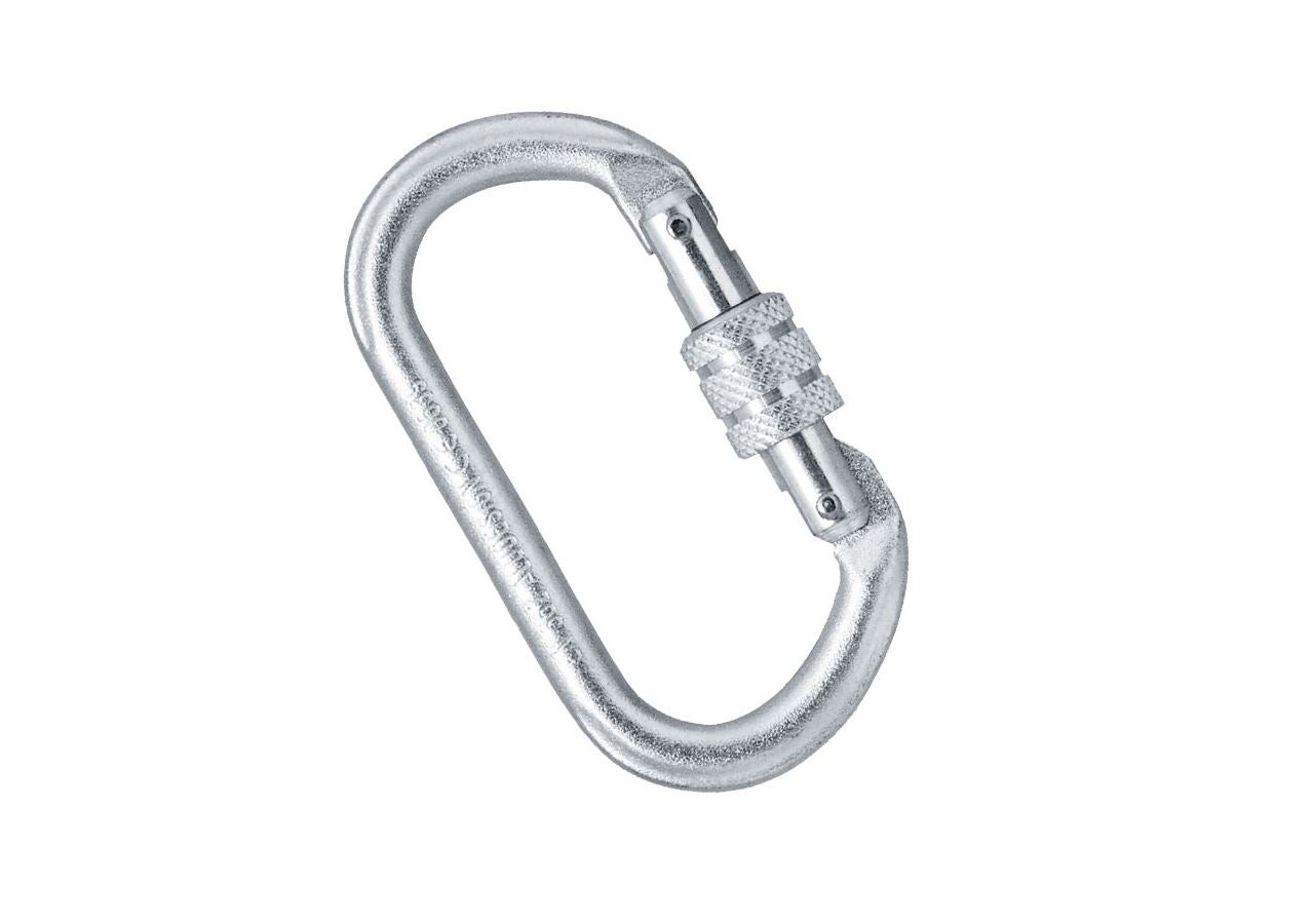 Strauss Schraubkarabiner Oval l