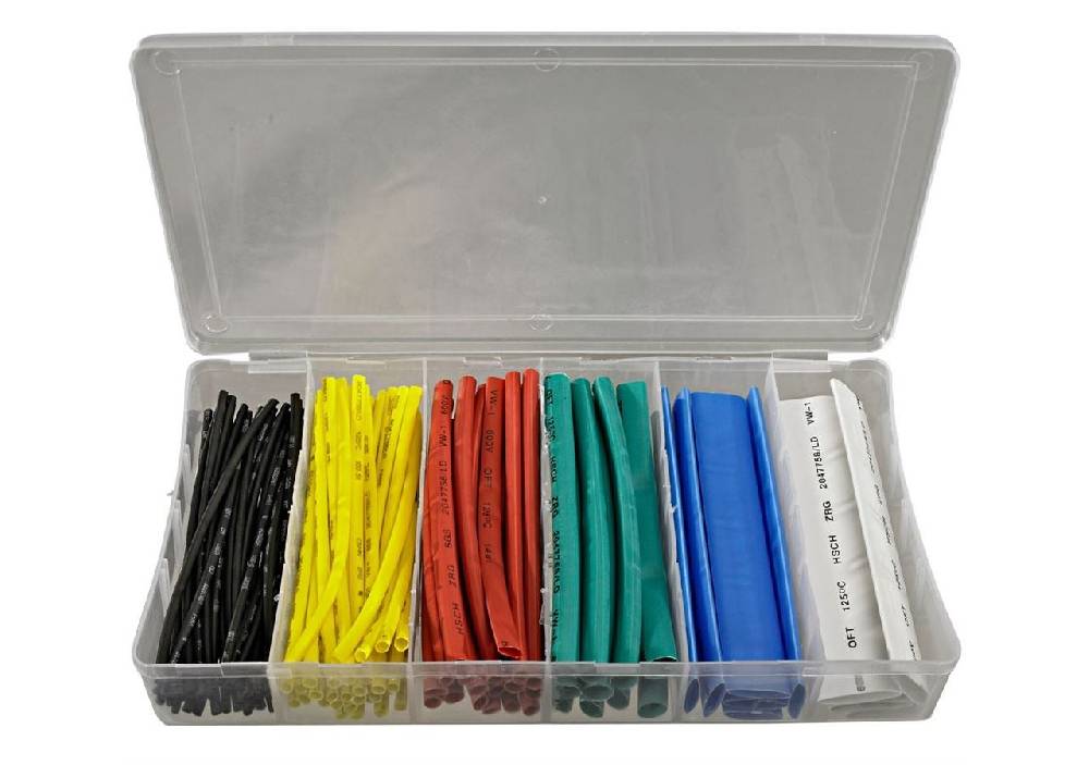 Strauss Schrumpf-Schlauch-Sortiment, farbig