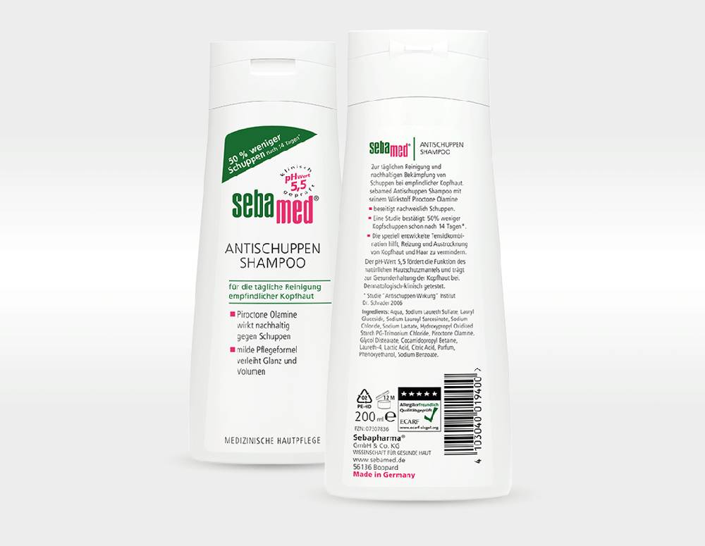Strauss sebamed Antischuppen Shampoo