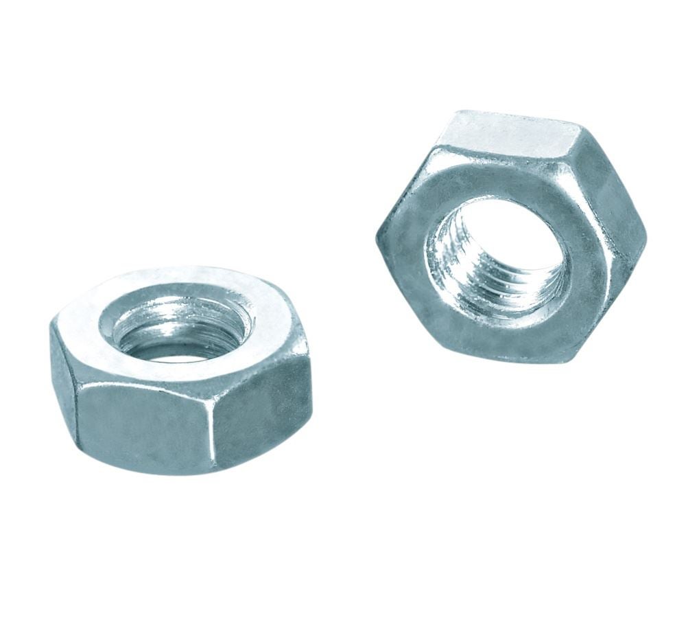 Strauss Sechskantmutter DIN 934, Galv. Zn