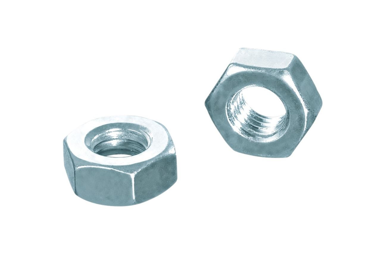 Strauss Sechskantmutter DIN 934, galv. zn