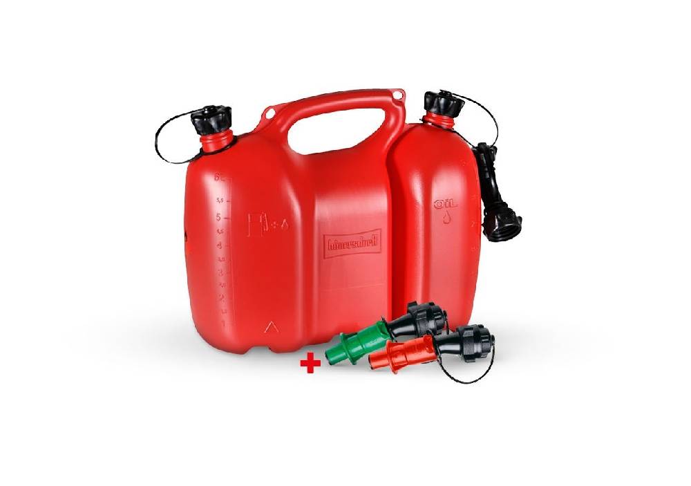 Strauss SET: Doppelkanister Profi + Einfüllsysteme