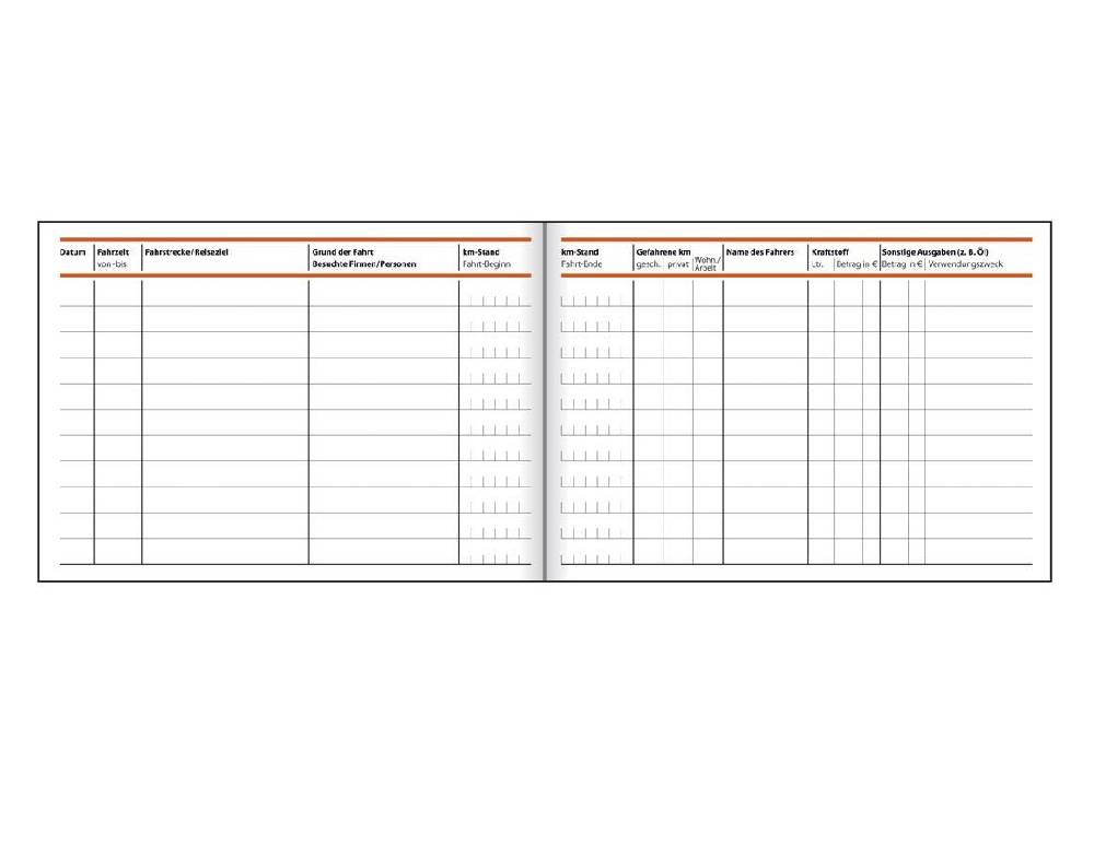 Strauss Sigel Formularbücher Fahrtenbuch PKW + LKW