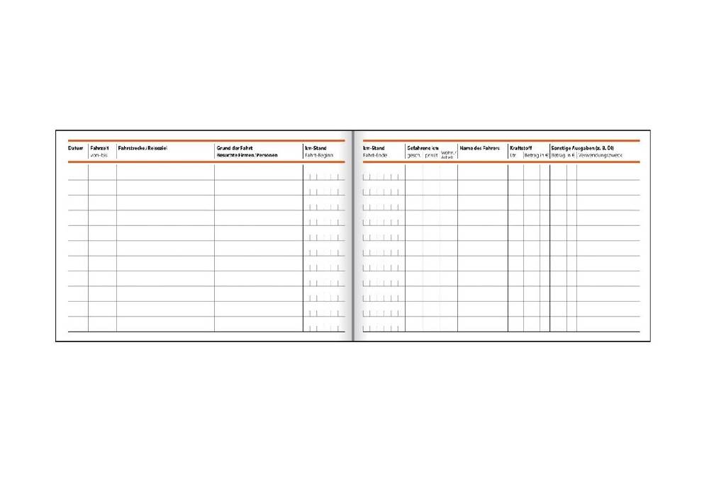 Strauss Sigel Formularbücher Fahrtenbuch PKW + LKW