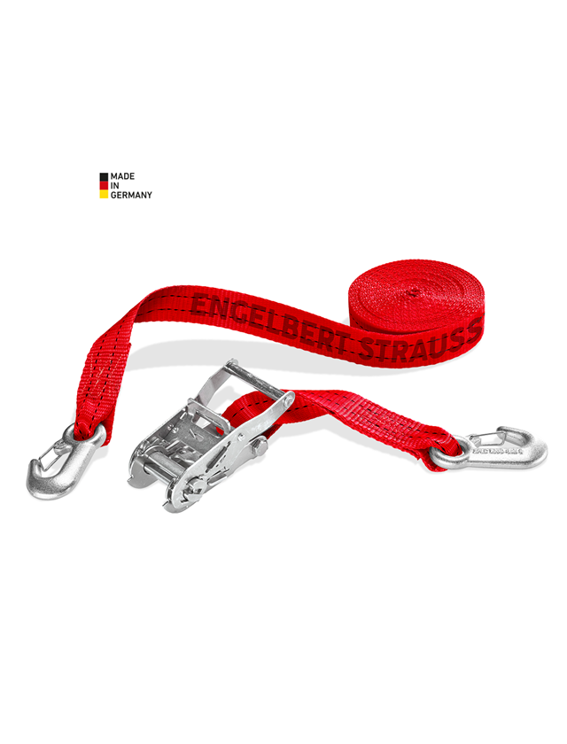 Strauss Spanngurt, 2-teilig Mit Ratsche+Karabiner