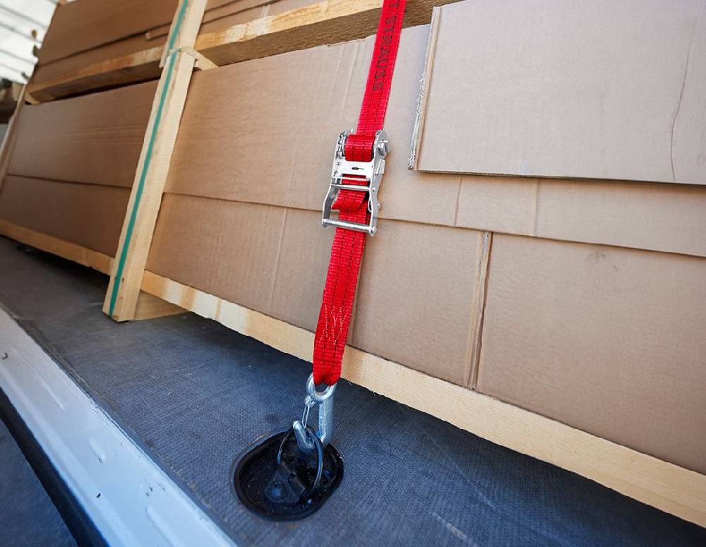 Strauss Spanngurt, 2-teilig mit Ratsche+Karabiner