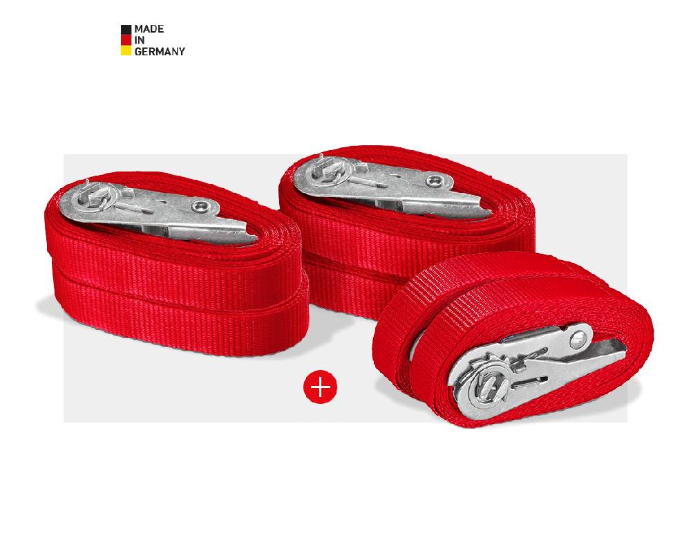 Strauss Spanngurte, 1-teilig Mit Ratsche/6er Set