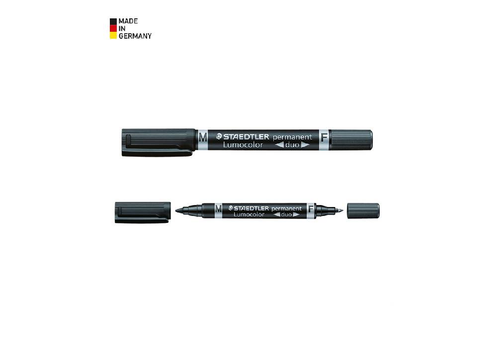 Strauss STAEDTLER Lumocolor permanent duo