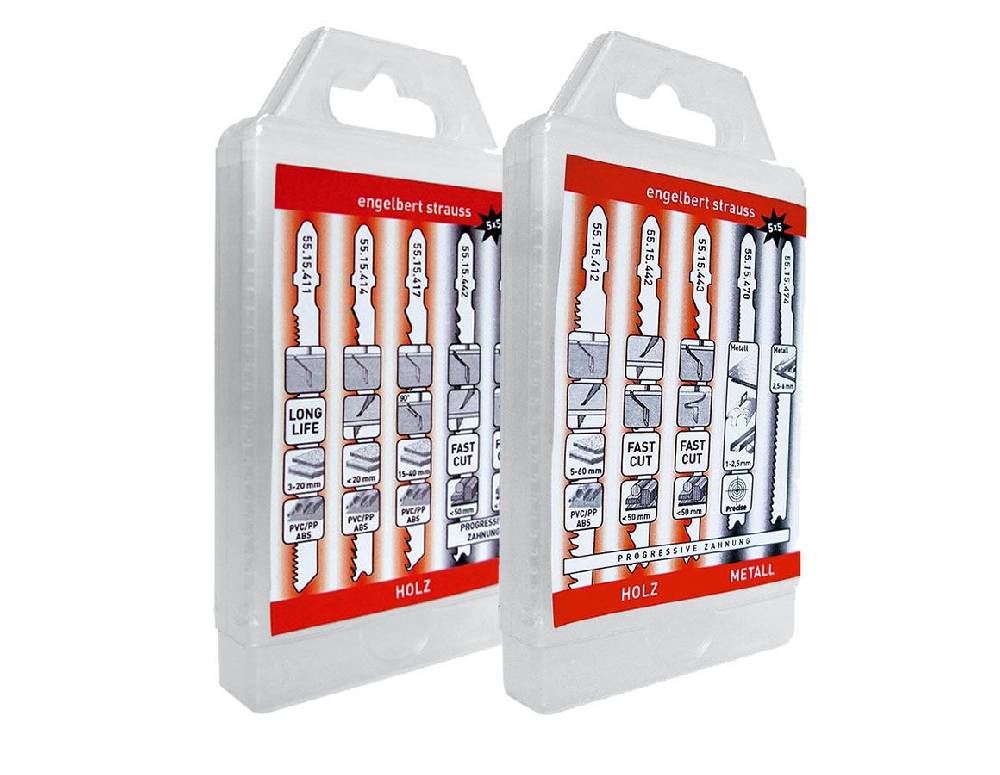Strauss Stichsägeblätter Test Set, 10er Pack