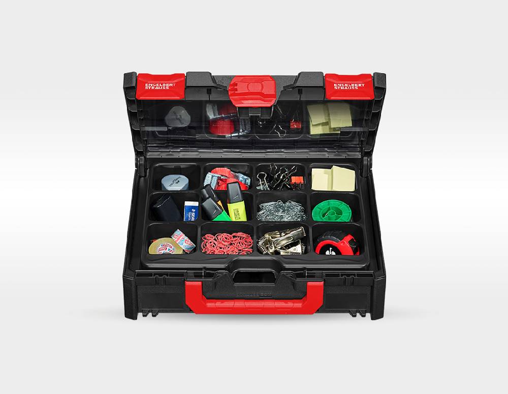 Strauss STRAUSSbox 118 midi tool insert, 12-Fächer