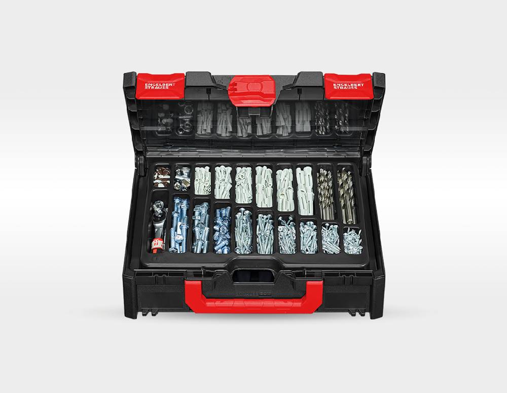 Strauss STRAUSSbox 118 midi tool insert, 20-Fächer