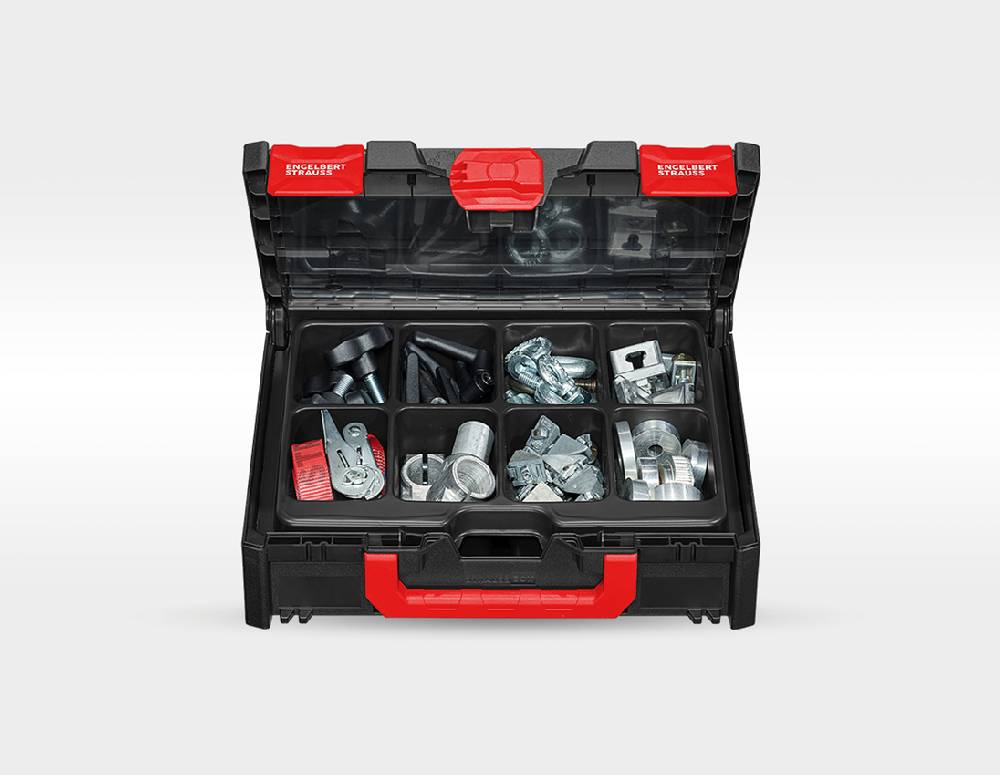 Strauss STRAUSSbox 118 midi tool insert, 8-Fächer