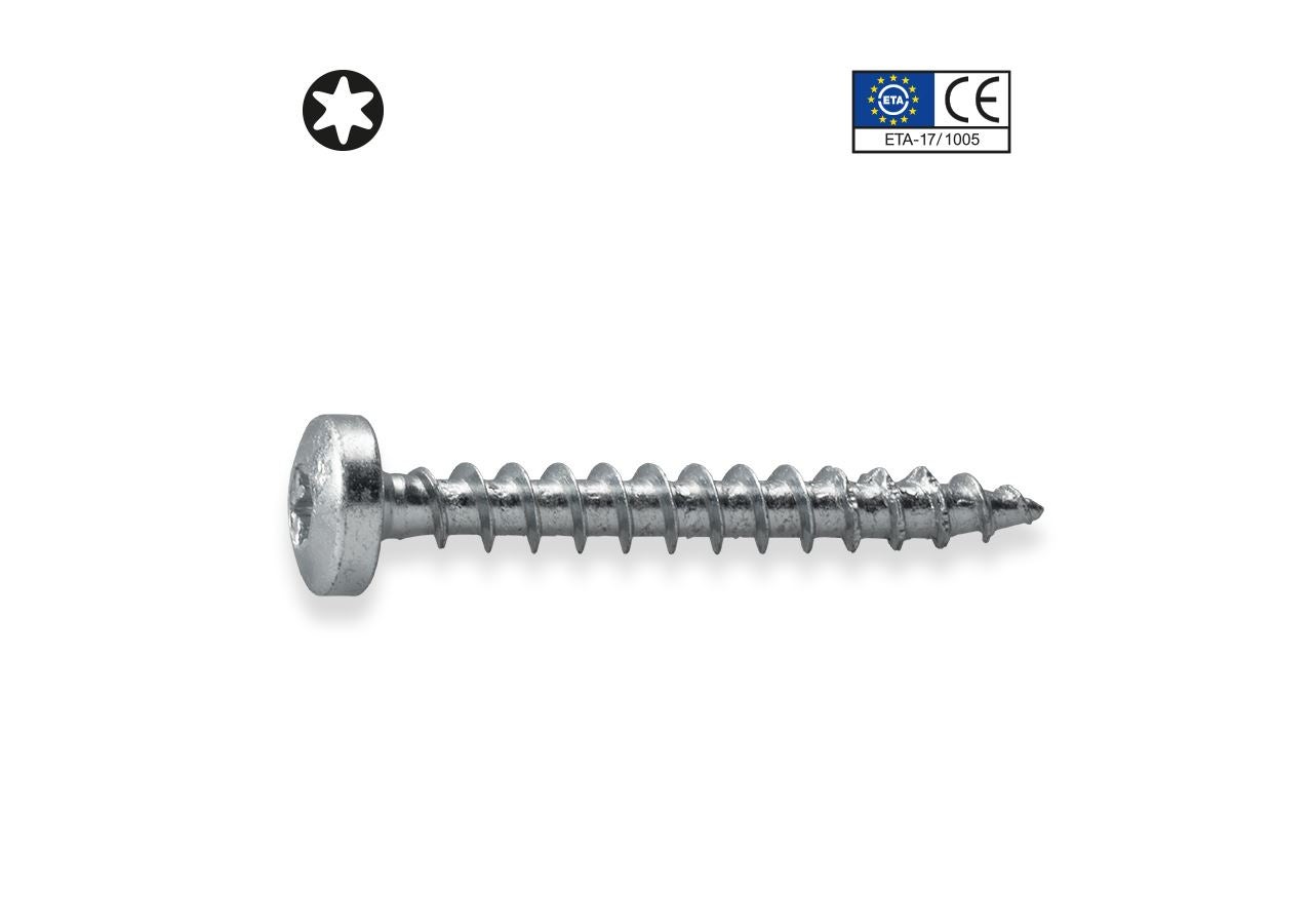 Strauss Universalschraube plus mit Pan-Head, VG, vz