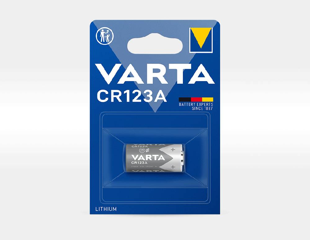 Strauss VARTA Batterie CR123