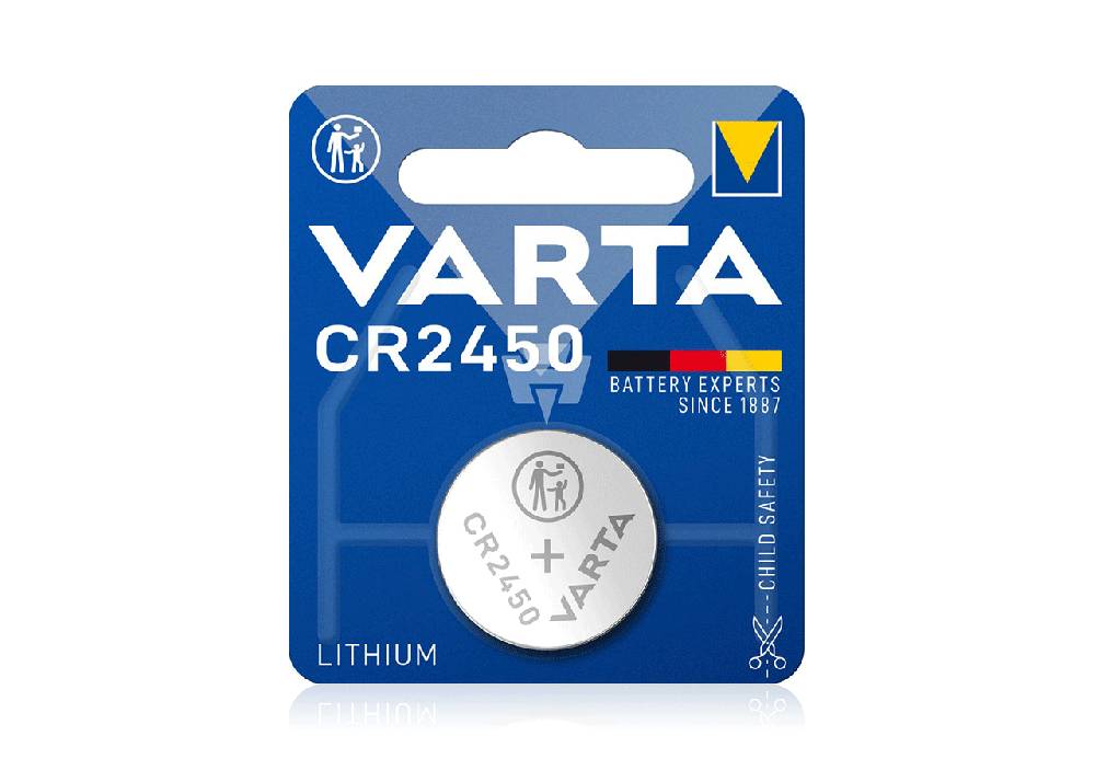 Strauss VARTA Knopfzelle CR2450