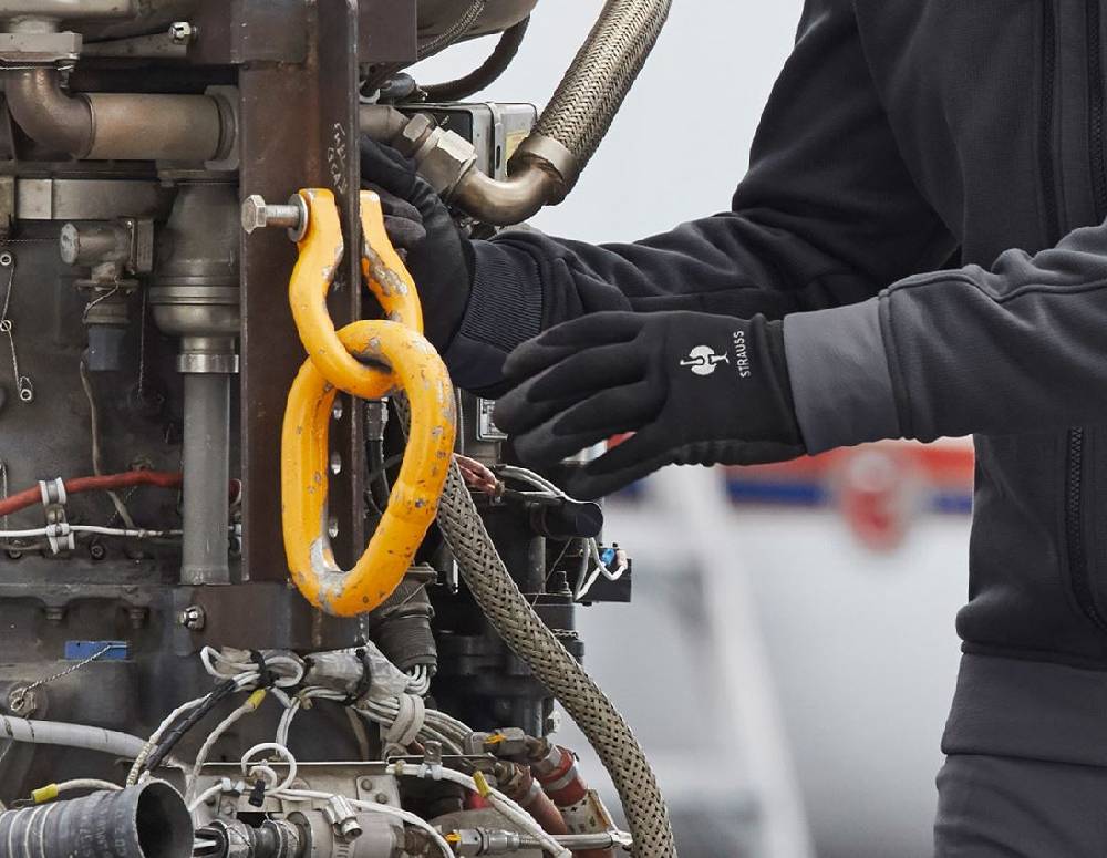 Strauss Vinyl-Winterhandschuhe Comfort Plus