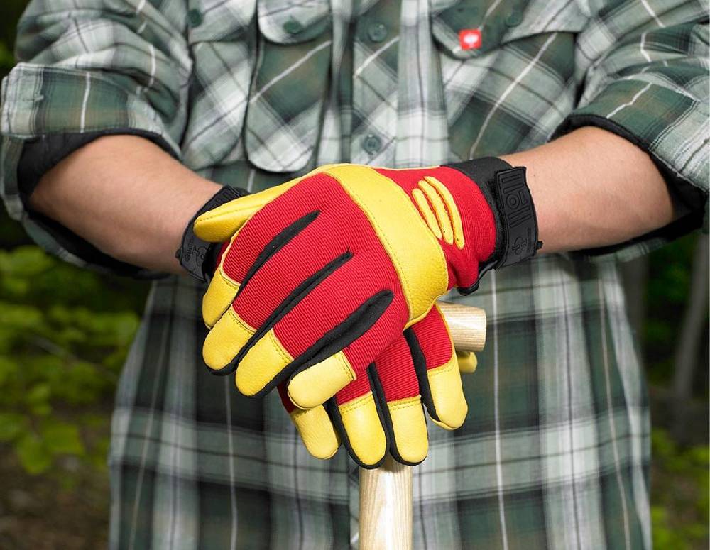 Strauss Vollleder-Montagehandschuhe Biflex