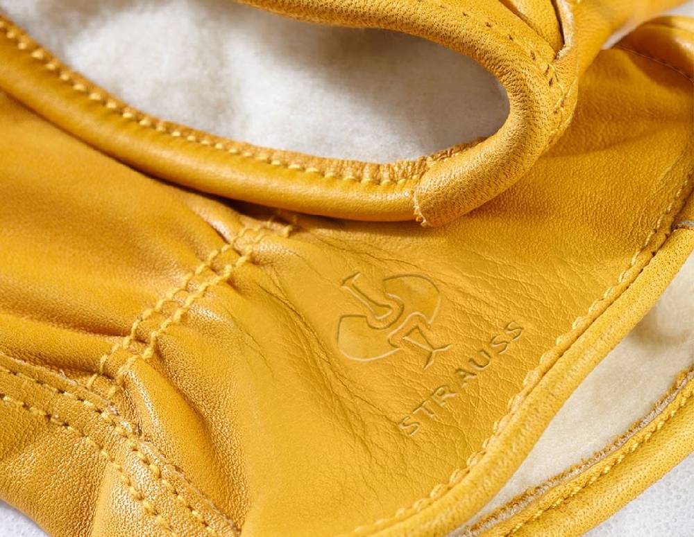 Strauss Vollleder-Winterhandschuhe Yellowstone