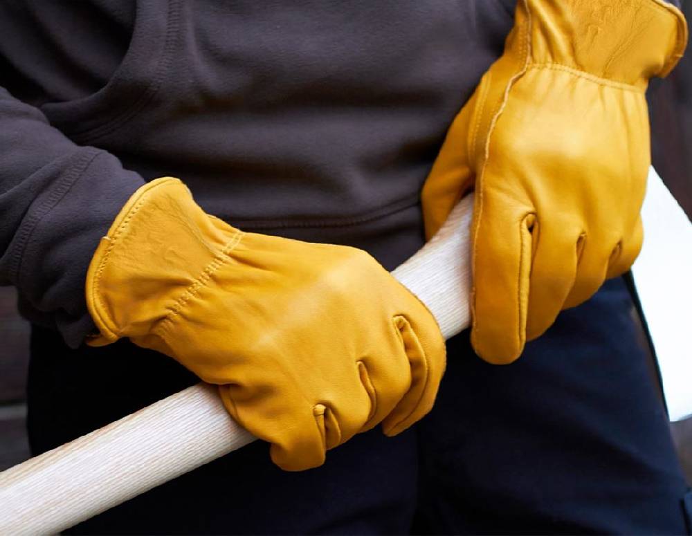 Strauss Vollleder-Winterhandschuhe Yellowstone