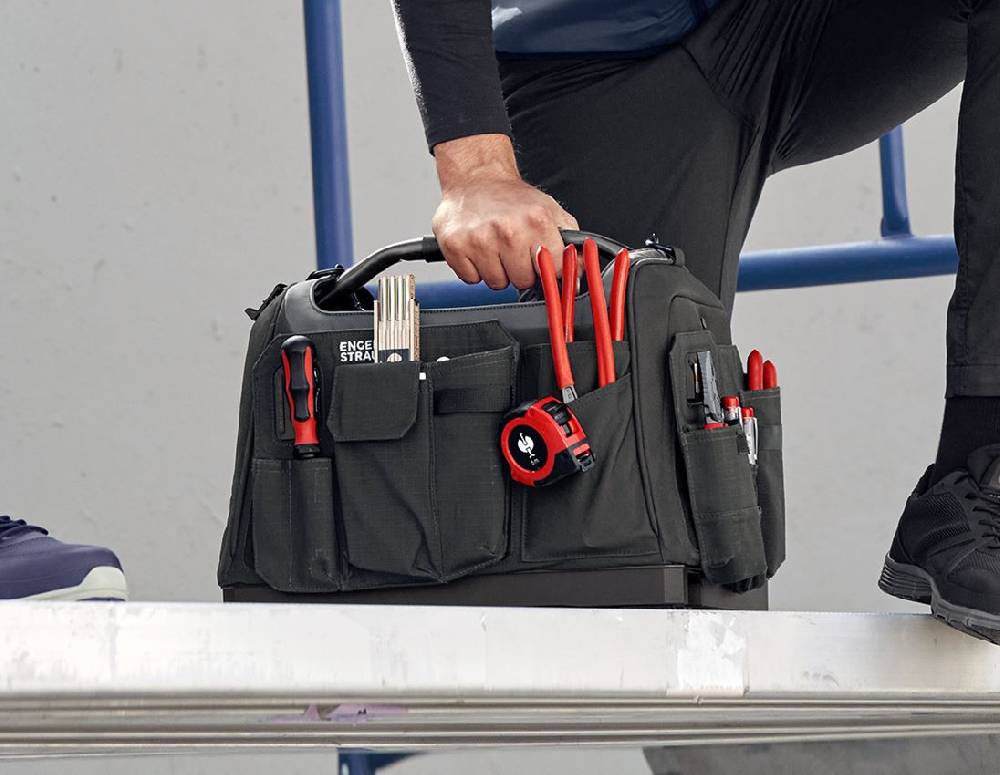 Strauss Werkzeugtasche offen e.s.tool concept