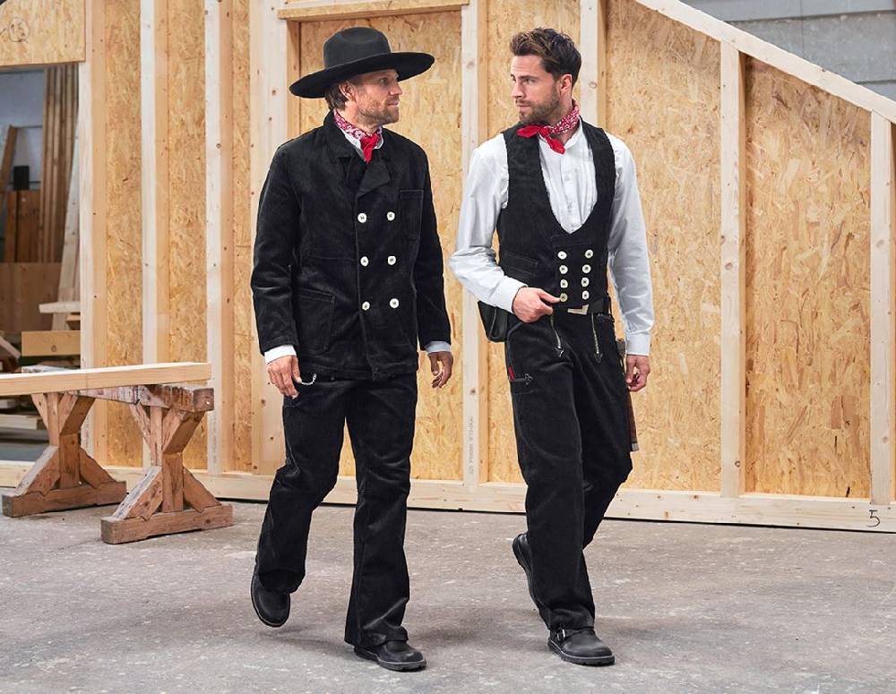 Strauss Zunftweste Grobcord