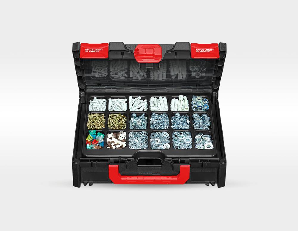 Strauss STRAUSSbox 118 midi inkl. tool insert, 18-Fächer