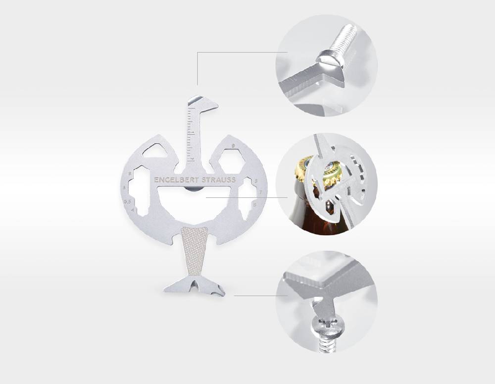 Strauss STRAUSSbox Dosen-/Flaschenhalter-Set 340 midi