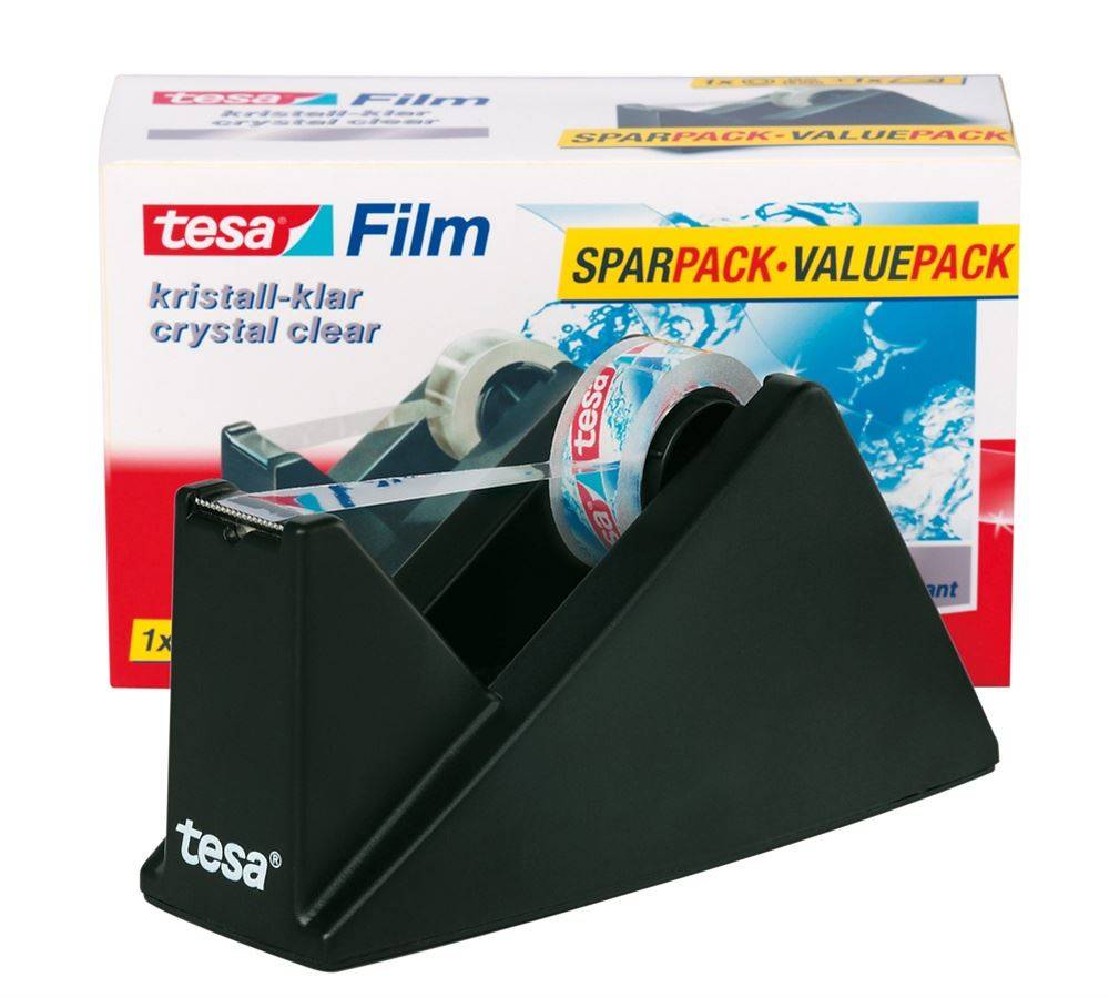 Strauss Tesa Sparset: Tischabroller + 1 Rolle Tesafilm