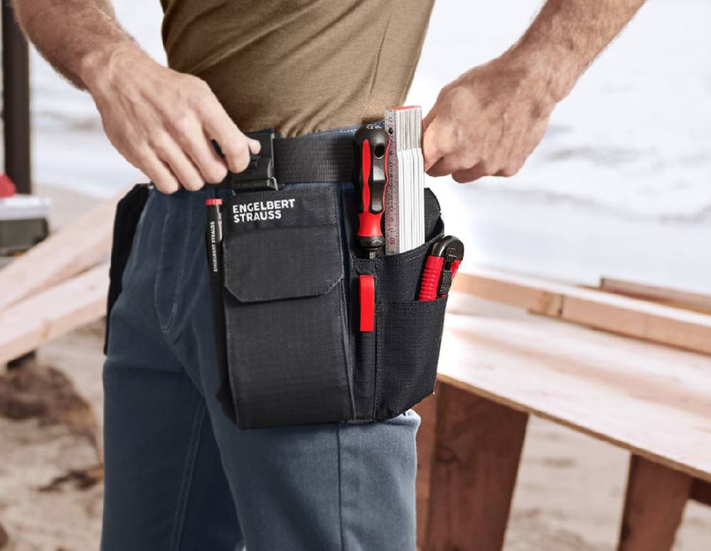 Strauss Zollstock-/Messertasche e.s.tool concept, links